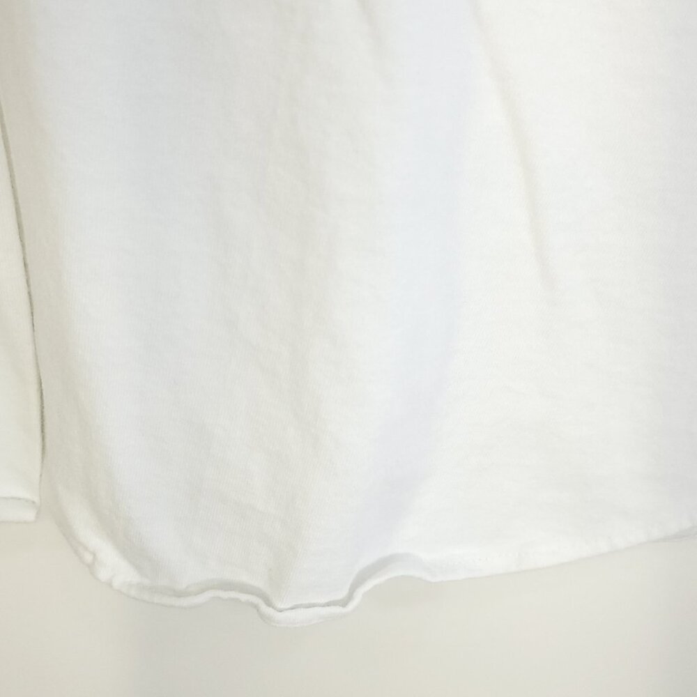 Vtg Sylvester Tweety Bird Graphic Sleep Shirt Women's XL? White Distressed 90s - Picture 11 of 11